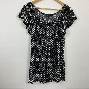 Josephine Flutter Sleeve Blouse Size Medium